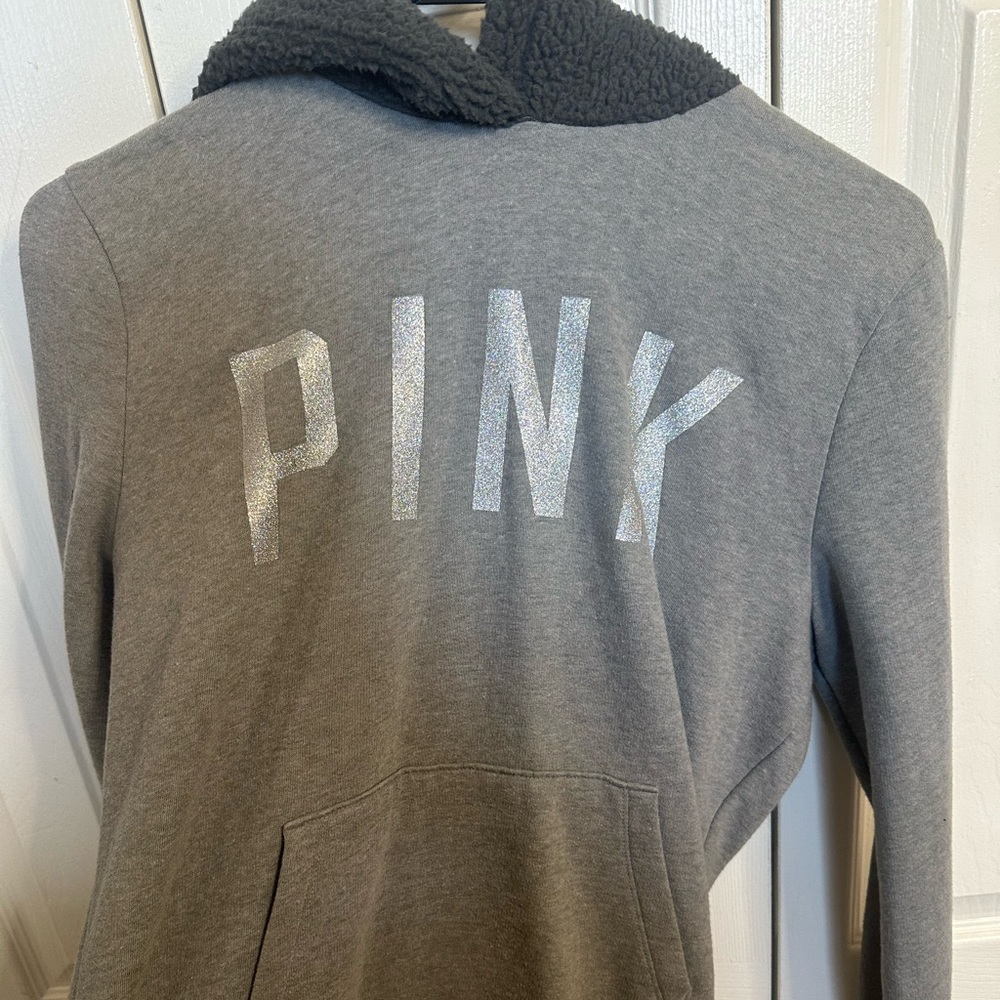 Pink hoodie